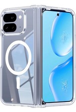 For Google Pixel 10 Pro Fold Case Clear Magnetic Shockproof Military Grade Cover