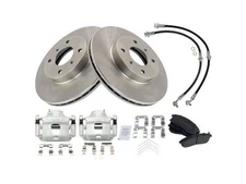 For 2002-2006 Nissan Sentra Brake Pad Rotor and Caliper Set Front 41411GKWB 2003