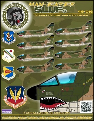 1/48 Furball A-7D Man-Eater SLUFs