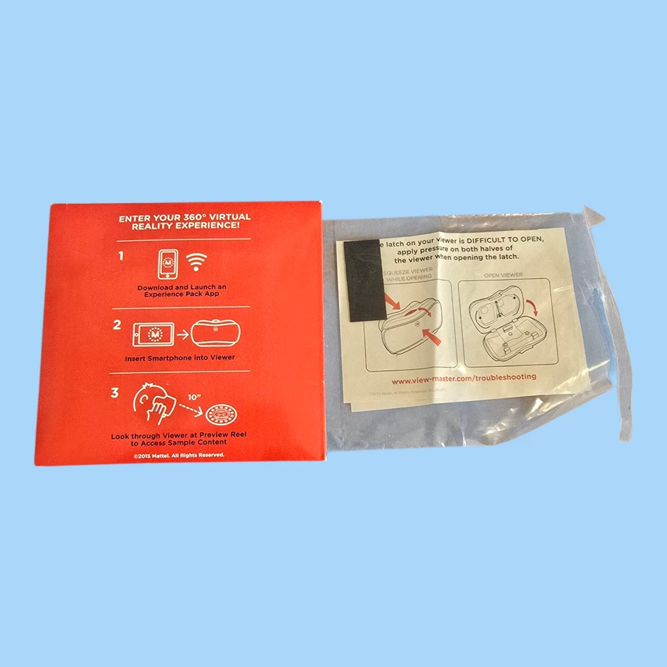 Auriculares Mattel View Master Realidad Virtual VR Starter Pack Foto 3 de 4