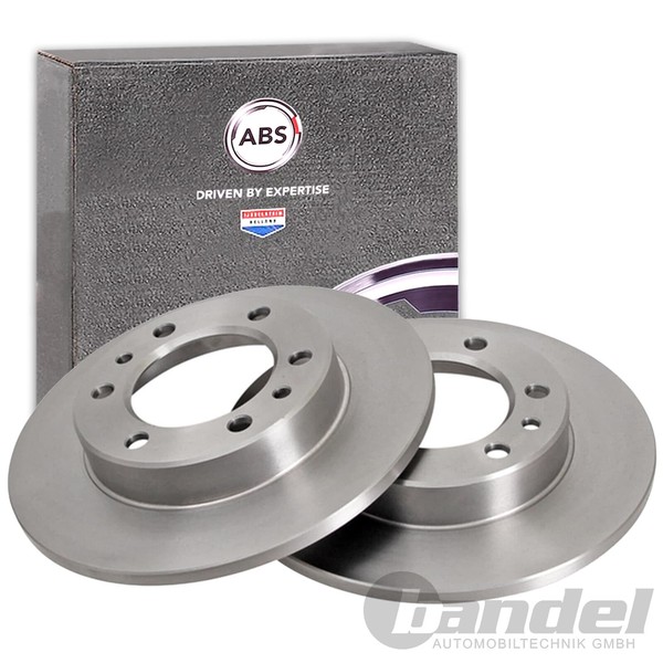 2X A.B.S. Bremsscheiben 302Mm Vorne Passend FüR Toyota Hilux Land-image