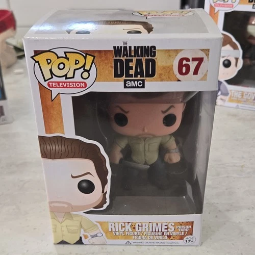 Funko Pop! Vinyl Rick Grimes #67 The Walking Dead Prison Yard Figure