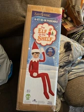 TEKKY 5-FT POSEABLE ELF ON THE SHELF - LOWES LIFESIZE POSEABLE ELF - CHRISTMAS