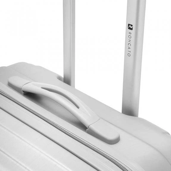 TROLLEY R RONCATO flight trolley 4 ruote 55 cm tsa argento PIC scelta=P argento - Immagine 2 di 3