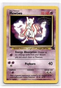 Mewtwo Movie Promo Card | eBay