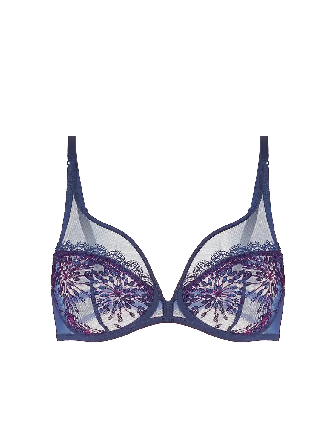 Simone Perele Midnight Blue Singuliere Plunge Bra image 5