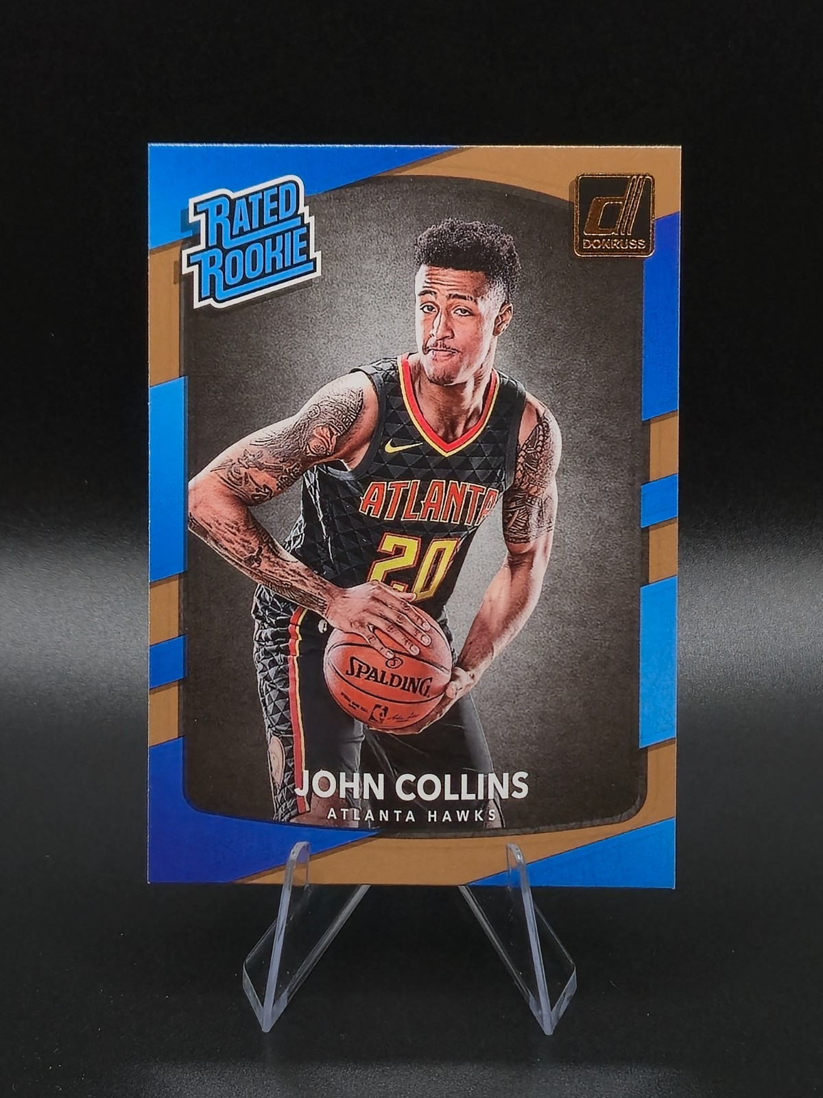 2017-18 Donruss #182 John Collins RR RC! Hawks
