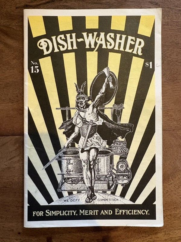 DIshwasher #15 Pete Jordan fanzine zine '90s