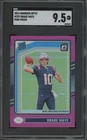 2024 Panini Donruss Optic Rated Rookie Pink Prizm #229 Drake Maye RC MT+ SGC 9.5