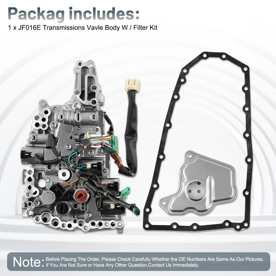 CVT Transmissions Vavle Body &Filter Kit For 2015-2017 NISSAN MURANO ALTIMA 2.5L Foto 4 de 4