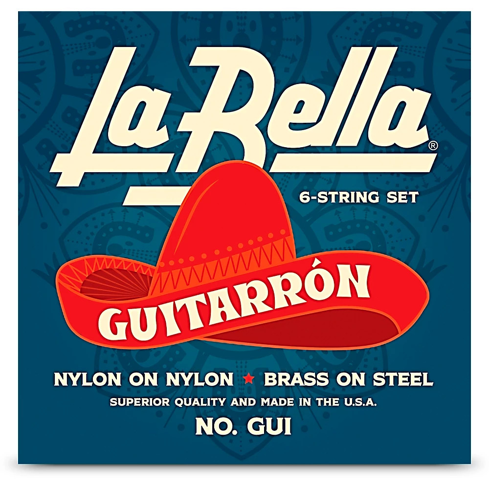 LaBella GUI Guitarron Strings 6-String Nylon Unisex Adults 6890₽