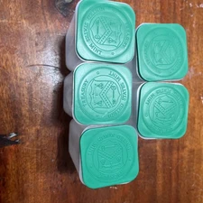 5 Empty US Mint Genuine American Silver Eagles Coin Tubes Lot of  5 ASE 