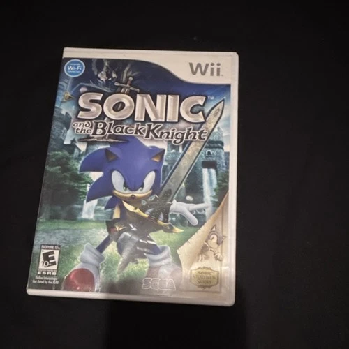 SEGA Sonic and the Black Knight Nintendo Wii Action Adventure Manual Included