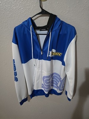 Brand New DYKHMILY Sonic The Hedgehog Zip Hoodie Men's Small Brand New