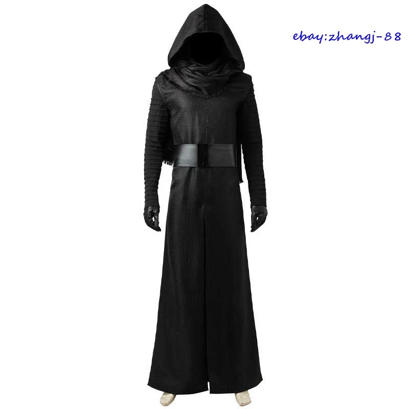 Star Wars Force Awakens Kylo Ren Cosplay Uniforme Halloween Trajes Completos Disfraz Foto 4 de 4