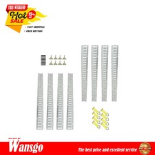 E Track Tie Down Rail Kit 34 Pcs For 5 E Track Rails Enclosed Cargo Trailer New