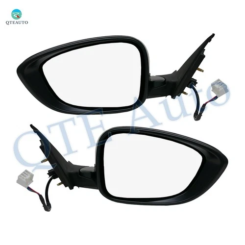 LH-RH Power Non-Heated Manual Folding For 2018-2022 Honda Accord, Door Mirror 2