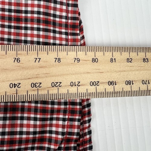 Mountain Designs Long Sleeved Button Up Check Wanderer Shirt Mens XL Red/White - Picture 7 of 7
