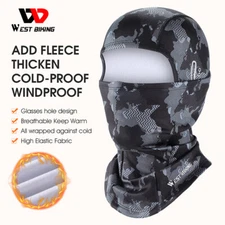 Winter Sports Cycling Cap Thermal Motorcycle Balaclava Face Mask Neck Warmer Hat