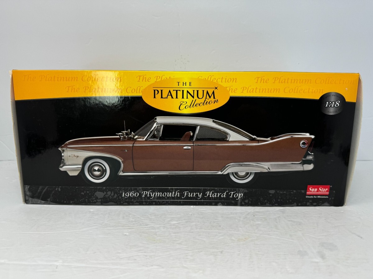 1/18 Plymouth Fury Hard Top1960　ミニカー Sun Star 1960 Plymouth Fury Hard Top Platinum Collection 1