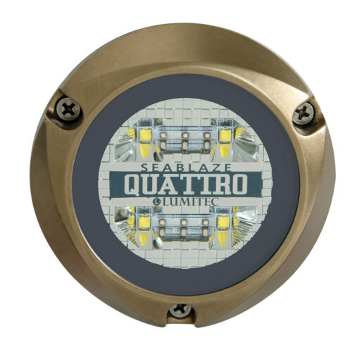Lumitec SeaBlaze Quattro Dual Color Underwater Light - White/Blue 101511