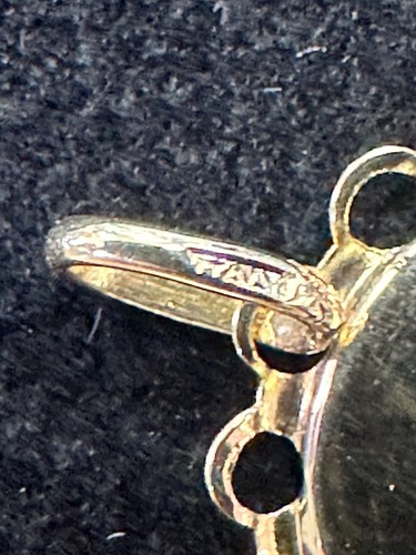 JESUS HEAD GENUINE 14K SOLID YELLOW GOLD 585 ITALY ROUND CHARM PENDANT 1" NEW - Picture 4 of 6
