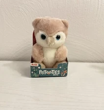 Petooties Pets Russ Forest Friends Owl Nave 4” Plush