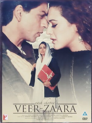 Veer Zaara Shahrukh Khan, Preity Zinta Bollywood Hindi Movie