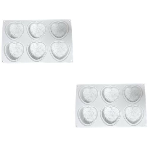 2pcs Silicone Cake Mold Reusable Cake Mold Silicone Baking Tool Cake Baking Pan