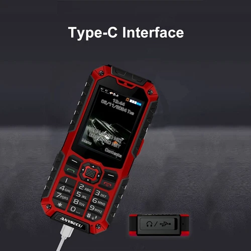 Sistema RTOS de radio en red ANYSECU S9 4G IP68 teléfono móvil real-ptt 2 piezas - Imagen 4 de 8