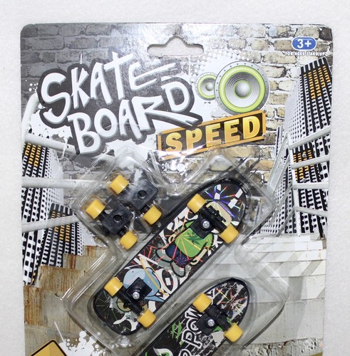 Finger Skate Board Speed People, Super Power, Skulls Set Of 3 IOP New - Picture 3 of 8