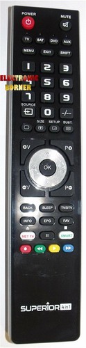 Ersatz Fernbedienung für Medion MD21287 MD21276 MD21259 E12009 NEUWARE - Picture 4 of 5