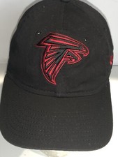 ATLANTA FALCONS HAT CAP NEW ERA 9TWENTY ADJUSTABLE BLACK YOUTH