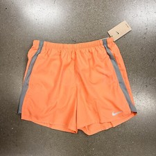 NWT Nike CZ9062-871 Men's Challenger Brief-Lined Running Shorts Orange Trance XL