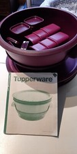 TUPPERWARE Micro Vap + insert + 8 ramequins..excellent etat