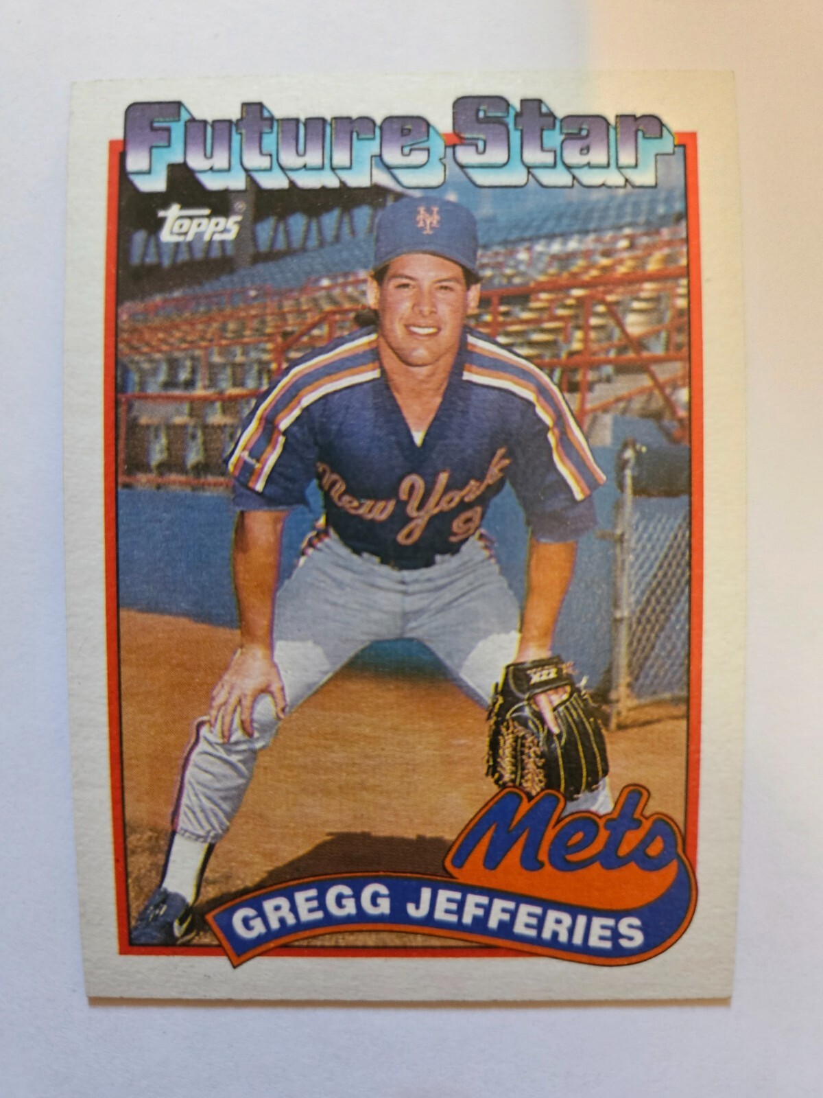 1989 T0PPS GREGG JEFFERIES #233 NM