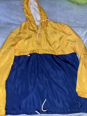 H&M Divided Rain Half Zip Jacket Men s Large