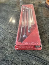 Snap-on xdhf605 5 pc sae high performance 0 degree offset box wrench set sealed