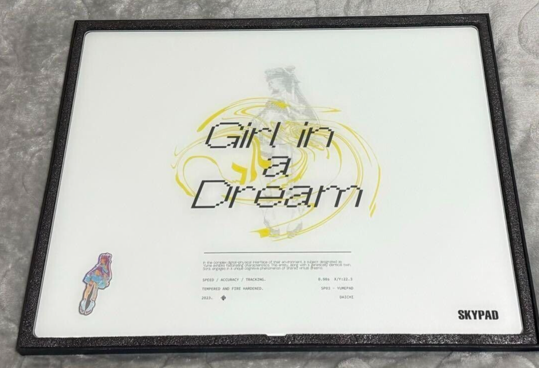 SkyPAD 3.0 XL Girl in a Dream Yume Limited Gaming Glass SkyPAD 3.0 XL Girl in a Dream Yume Limited Gaming Glass
