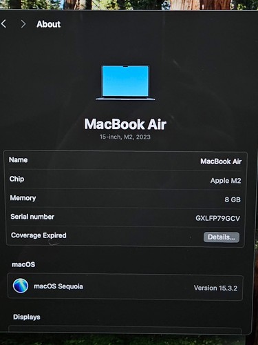Apple MacBook Air 15" M2 (256GB / 8GB) - Midnight - Afbeelding 5 van 11