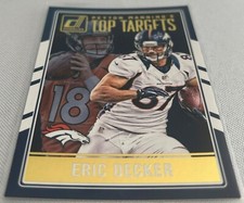 2016 Donruss Football Eric Decker Denver Broncos Peyton Manning's Top Targets
