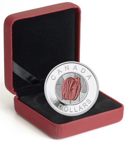 2014 Silver Flowers in Canada The Tulip Coin - Picture 3 of 5