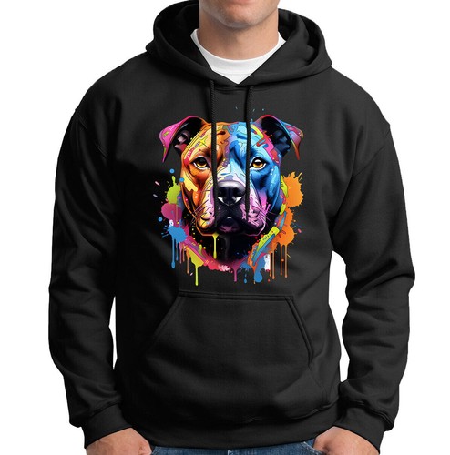 Staffordshire Bull Terrier Staffy Dog Puppy Owner Unisex Mens T-Shirts #6NE lot - Picture 2 of 3