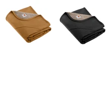 Carhartt Firm Duck Sherpa-Lined Throw Blanket Outdoor NWT 2023