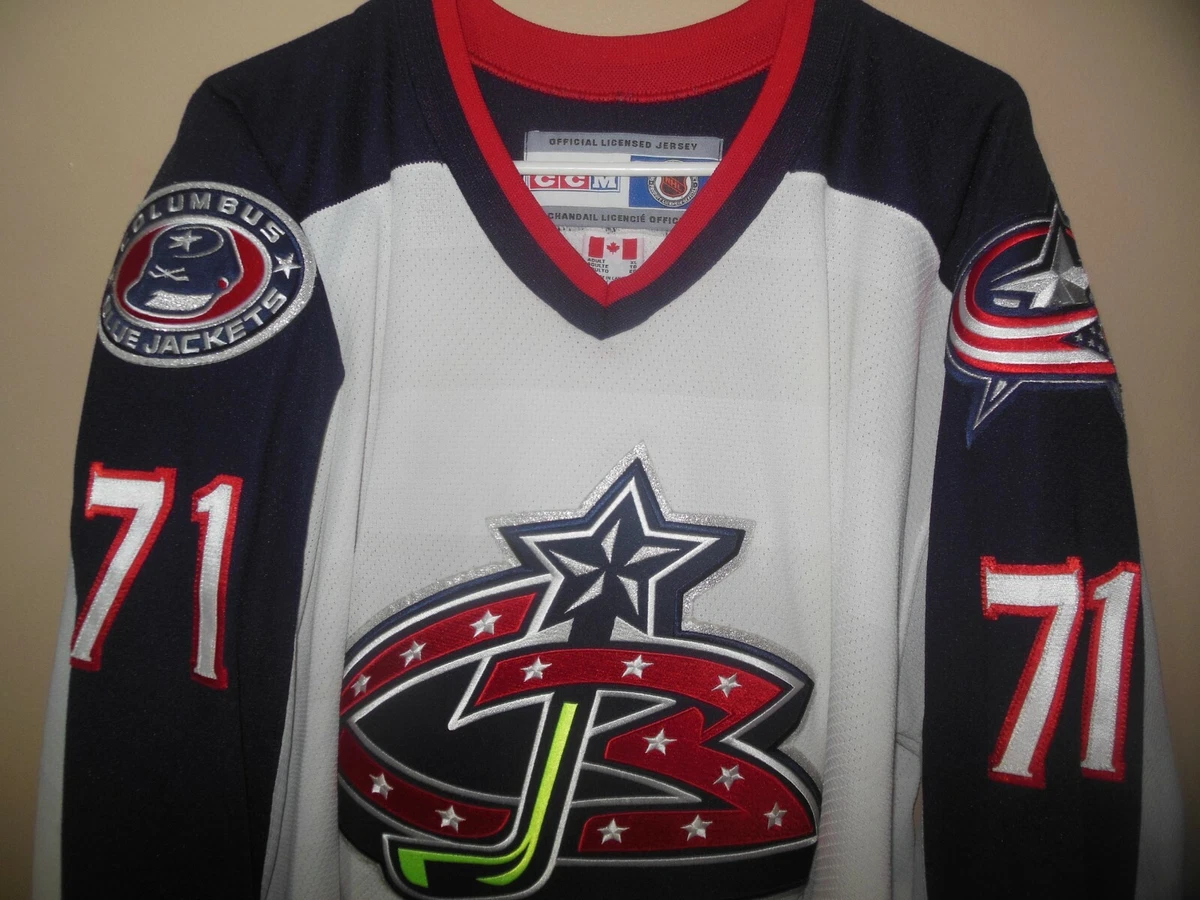 original columbus blue jackets jersey