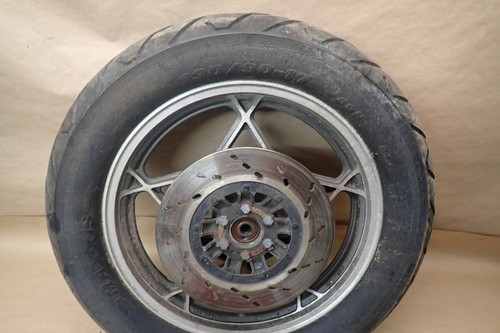 1981 SUZUKI GS550T REAR PROMAXX STREET WHEEL TIRE 130/90-17 M/C68H - Picture 2 of 6