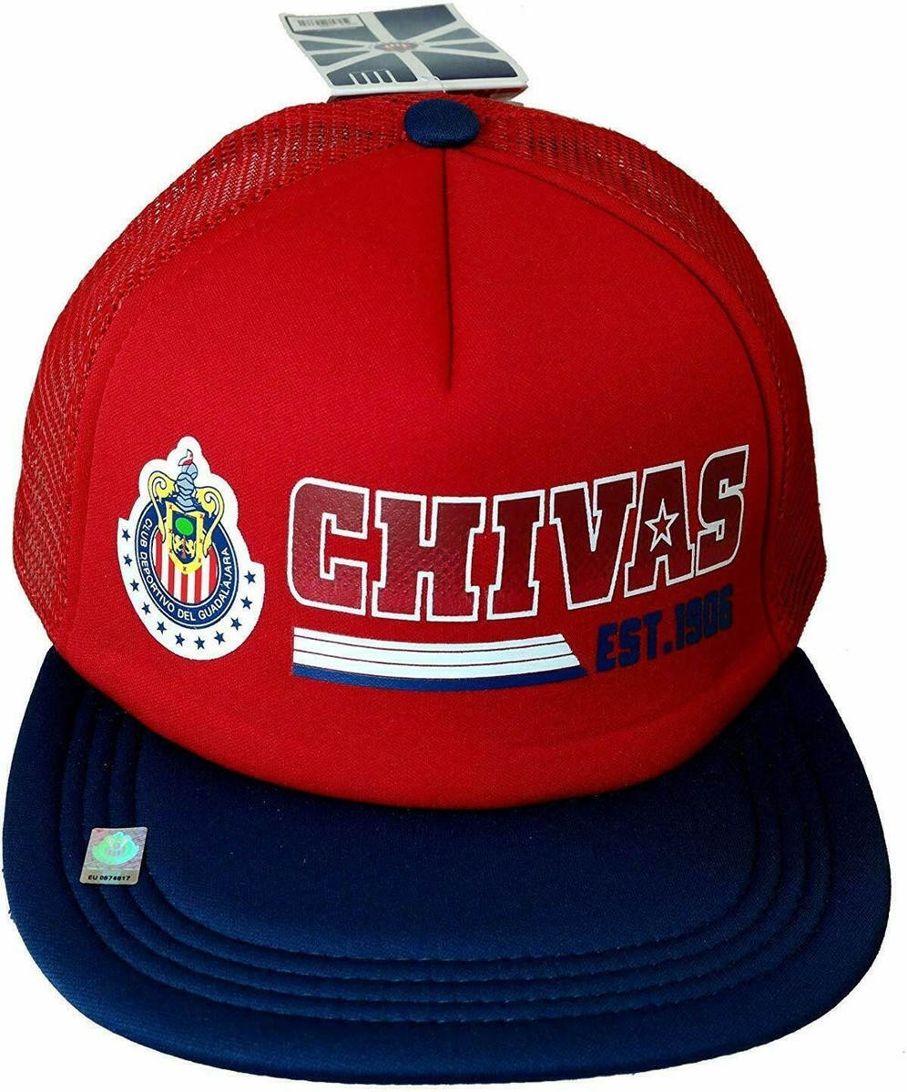 CHIVAS de GUADALAJARA OFFICIAL TEAM LOGO CAP / HAT - CV007 [Sport