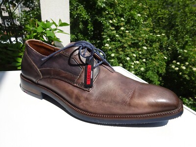 LLOYD NILS Herren Business Schuhe Leder Antik Braun Germany