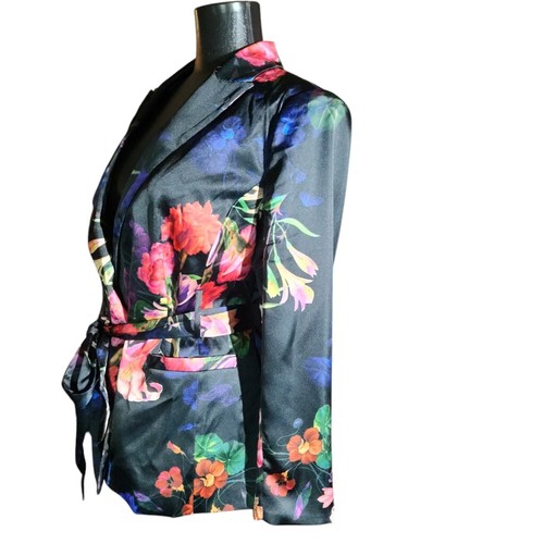 Nwt Women's INC Blazer, 1X, Multicolor Floral - Picture 3 of 7