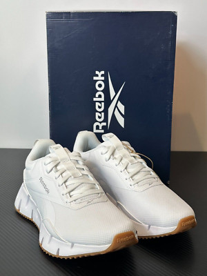 Reebok Women's US 8 Zig Dynamica STR White Running Shoes #100074917